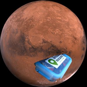 Geocaching auf den Mars